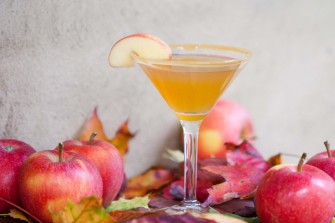 Candy Apple Martini : Autumn Captured in a Glass